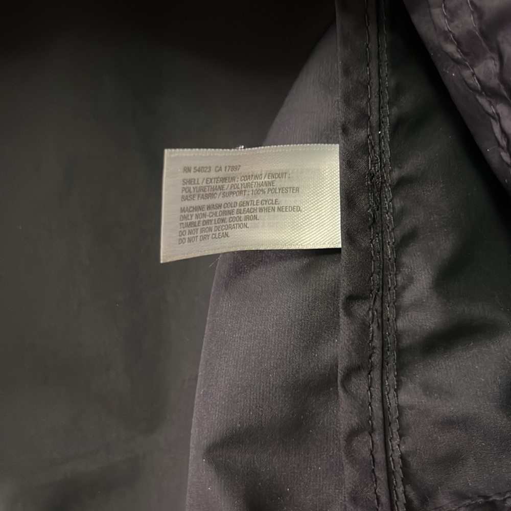 Gap Black Windbreaker Jacket Lightweight Hooded D… - image 3